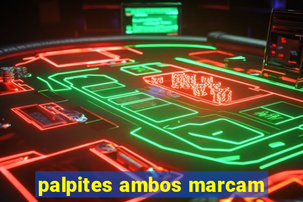 palpites ambos marcam